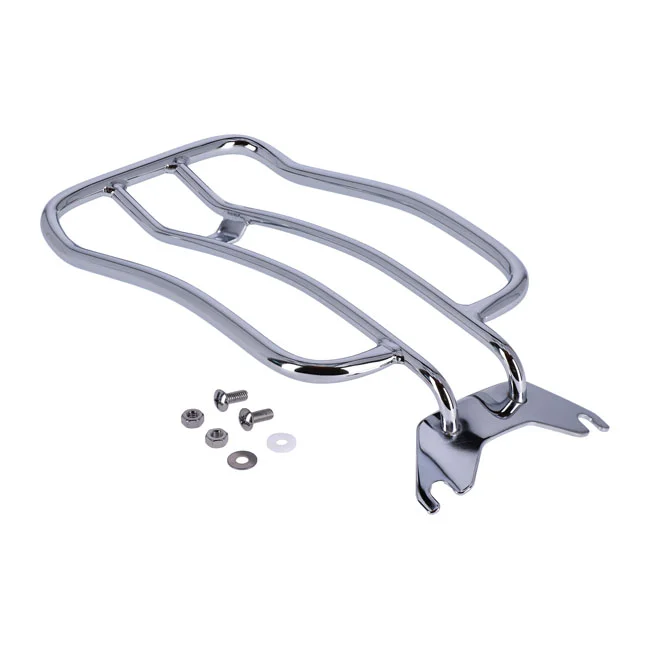 MCS Solo seat luggage rack, 7". Chrome - 955866