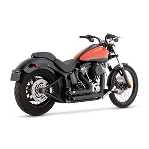 Vance & Hines Vance & Hines, 2-1/2" shortshots staggered exh. PCX. black