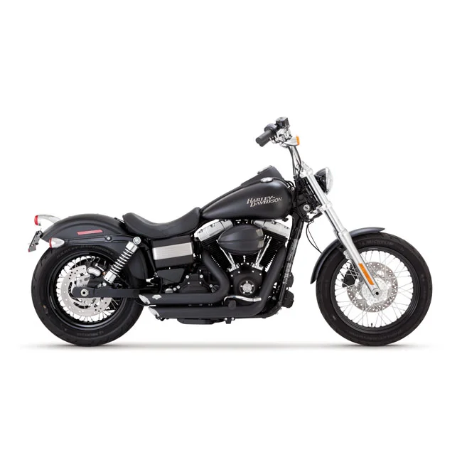 Vance & Hines & Hines, Shortshots staggered exhaust. black