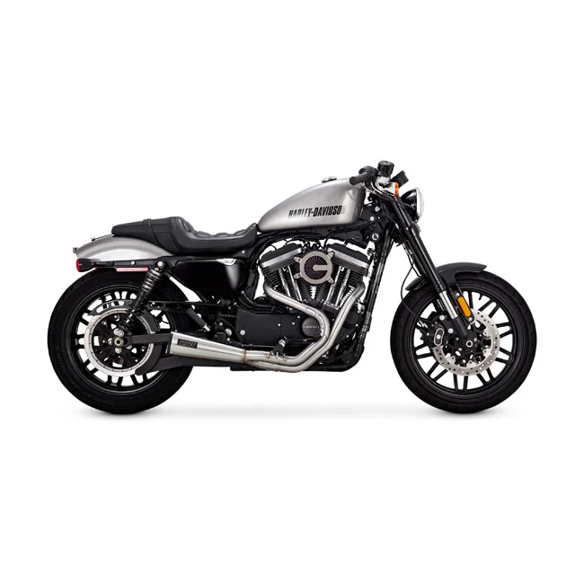 Vance & Hines & Hines, 2-1 upsweep exhaust. PCX. brushed