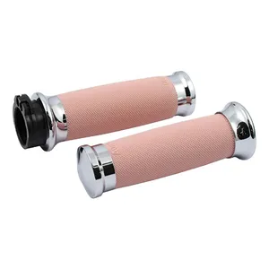 Avon Grips Avon Custom Contour grips, chrome/pink