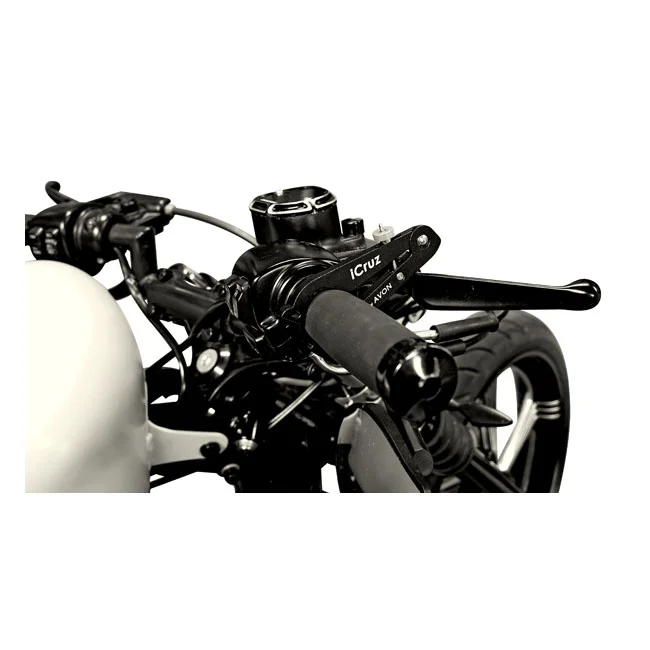 Avon Grips ICruz throttle lock black anodized