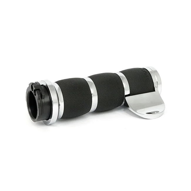Avon Grips Throttle assist end cap Air Cushion, chrome