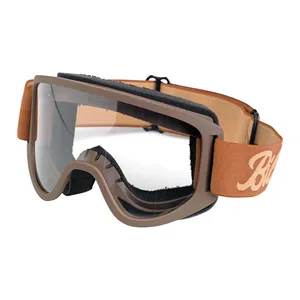 Biltwell Biltwell Moto 2.0 Script goggles chocolate