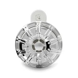 Arlen Ness Arlen Ness, billet horn kit, 10-Gauge. Chrome