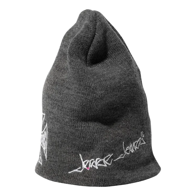 West Coast Choppers WCC OG Classic basic beanie grey