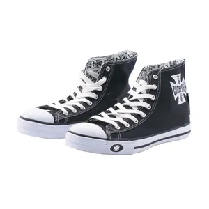 West Coast Choppers WCC Warrior hi-tops shoes black