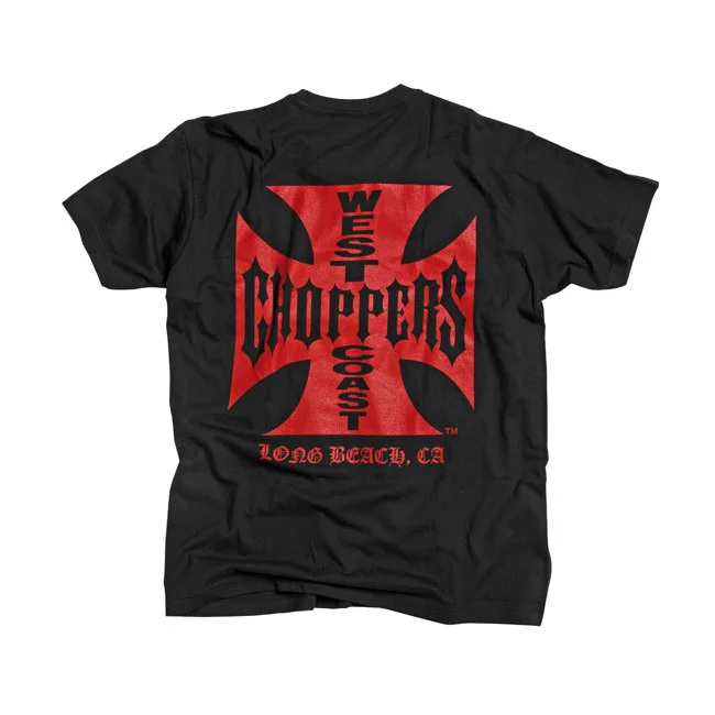 West Coast Choppers WCC OG Classic t-shirt black/red