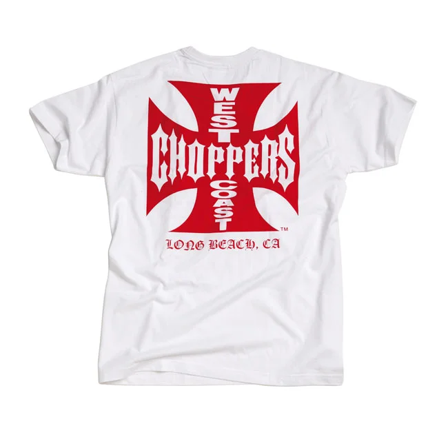 West Coast Choppers WCC OG Classic t-shirt white/red