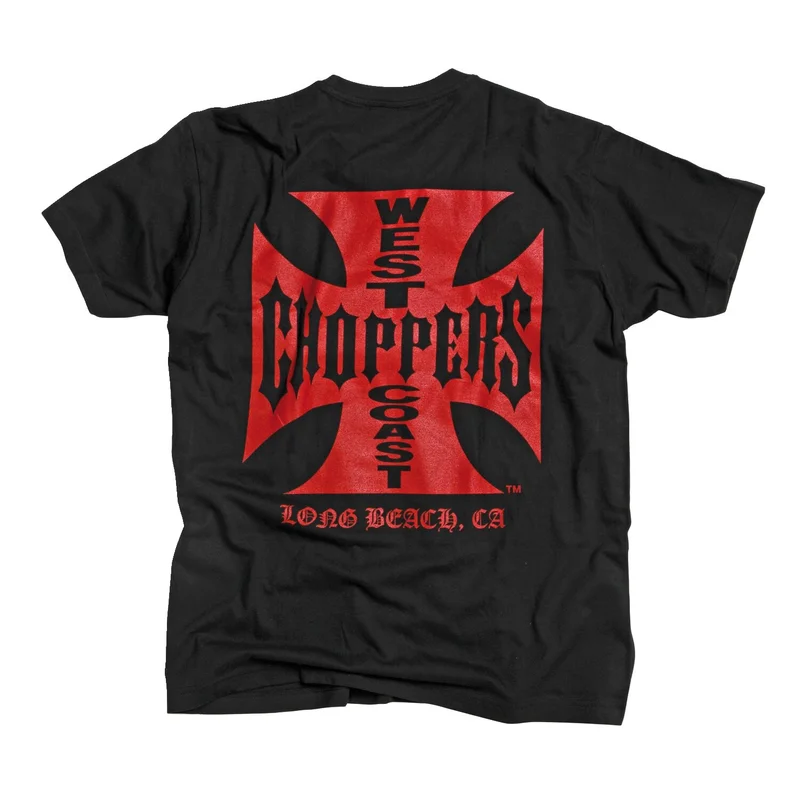 West Coast Choppers OG Classic t-shirt black/red