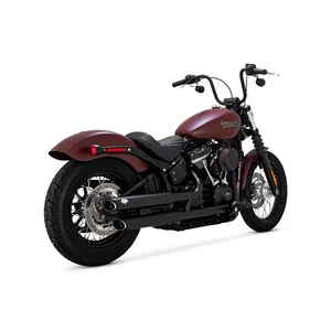 Vance & Hines Vance & Hines, 3" twin slash slip-on PCX mufflers. black