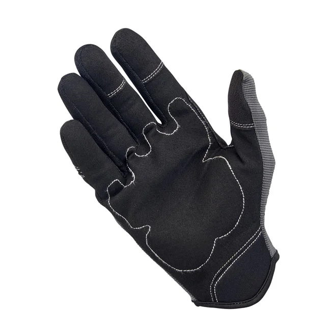 Biltwell Moto gloves gray/black