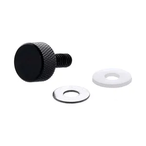 MCS Thumb screw kit for seat. Low profile. Black