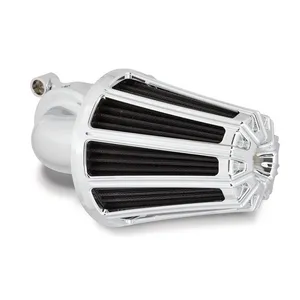 Arlen Ness Arlen Ness, 90° Monster Sucker air cleaner. 10-Gauge