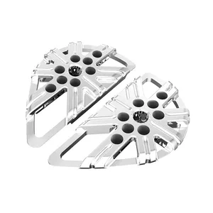 Arlen Ness Arlen Ness, 10-Gauge passenger floorboards. Chrome