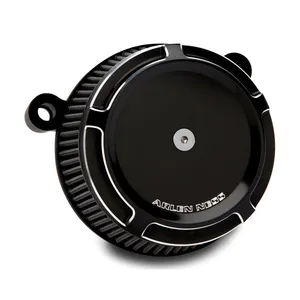 Arlen Ness Arlen Ness, Stage 1 Big Sucker air cleaner kit. Bev. Black
