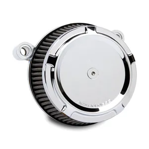 Arlen Ness Arlen Ness, Stage 1 Big Sucker air cleaner kit. Bev. Chrome