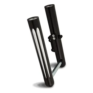 Arlen Ness Arlen Ness, Hot legs single disc deep cut, black