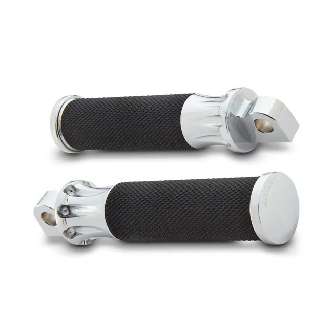Arlen Ness FOOTPEGS - DEEP CUT - CHROME