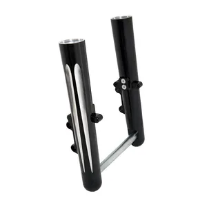Arlen Ness Arlen Ness, Hot legs dual disc deep cut, black