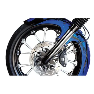 Arlen Ness Arlen Ness, Hot legs dual disc deep cut, black