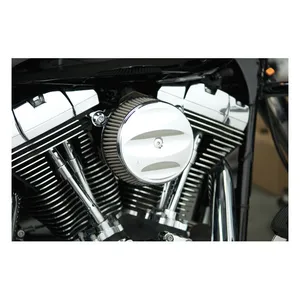 Arlen Ness Arlen Ness, Stage 1 Billet Sucker air cleaner kit. Chrome