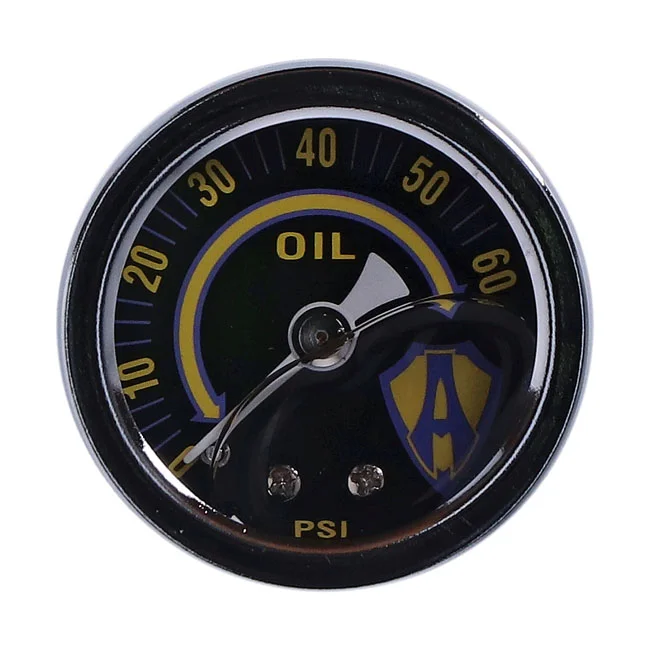 Arlen Ness NESS LIQ FIL OIL GAUGE#60