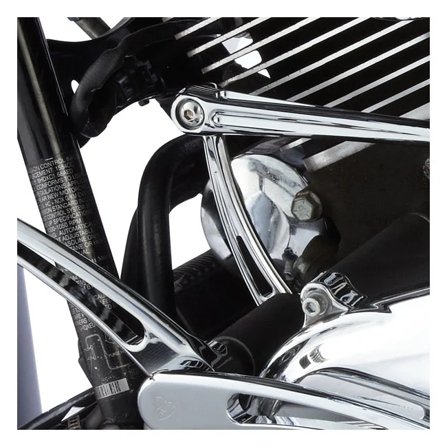 Arlen Ness Ness, inner shift lever. Deep Cut. Chrome