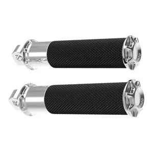 Arlen Ness Arlen Ness, Beveled Fusion foot pegs. Chrome