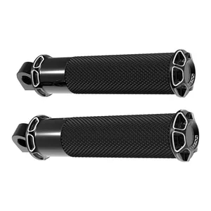 Arlen Ness Arlen Ness, Beveled Fusion foot pegs. Black