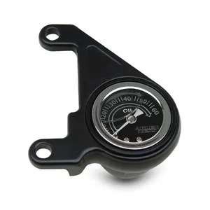Arlen Ness Arlen Ness, oil pressure gauge kit. Radius, black