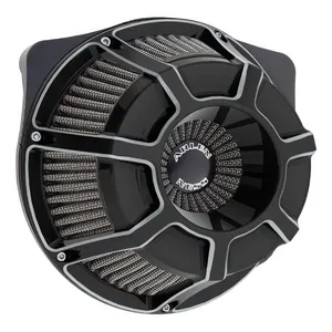 Arlen Ness Arlen Ness, inverted air cleaner kit ''Beveled''. Black CC
