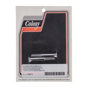 Colony Colony, generator mount kit. Chrome. OEM style