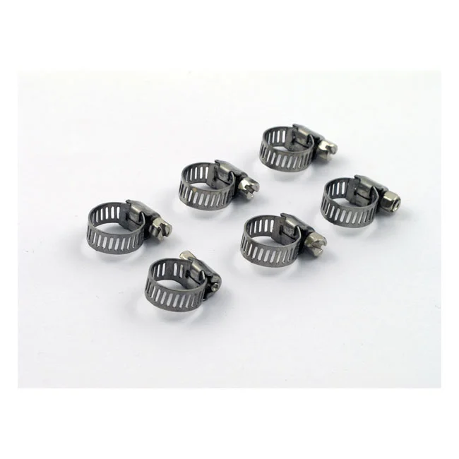 MCS Hose clamps, 7/32 to 5/8". Stainless steel - 9946