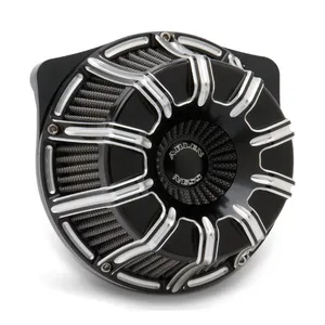 Arlen Ness Arlen Ness, inverted air cleaner kit ''10-Gauge''. Black CC