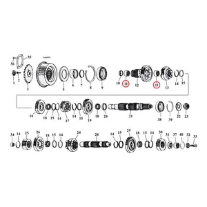 Jims JIMS needle bearing, mainshaft 5th gear