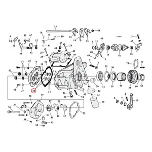 Jims JIMS, transmission trapdoor bearing