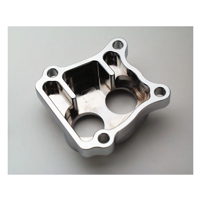 Jims Twin Cam billet tappet cover set. Chrome - 17964-99