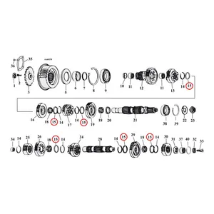 Jims JIMS, thrust washer, transmission