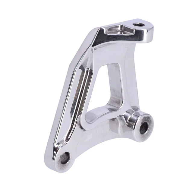Jims Front head motor mount. Polished - 16321-08
