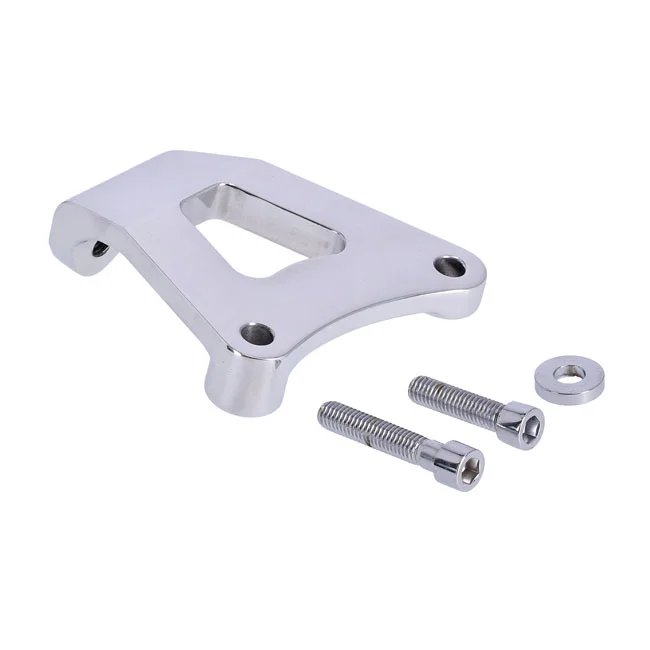 Jims Front head motor mount. Polished - 16321-08