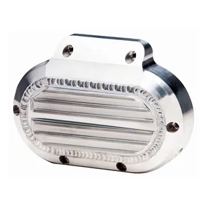 Jims JIMS, handcrafted billet transmission end cover. Anodized