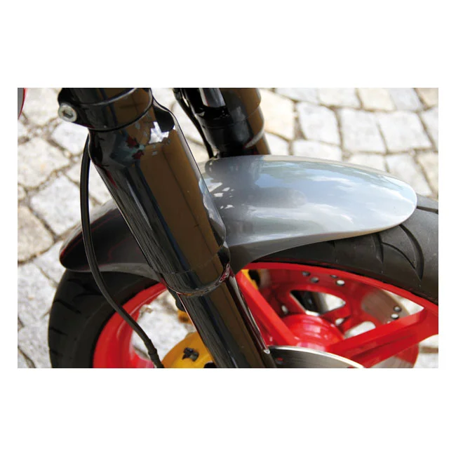 Cult-Werk 2-piece lower fork tube cover kit, gloss black