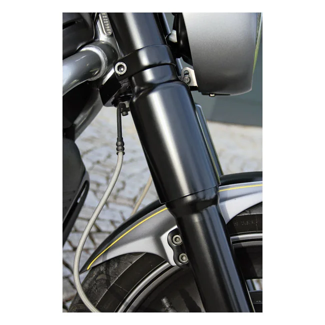 Cult-Werk 2-piece lower fork tube cover kit, gloss black