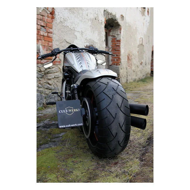 Cult-Werk Side mount license plate bracket. Austria