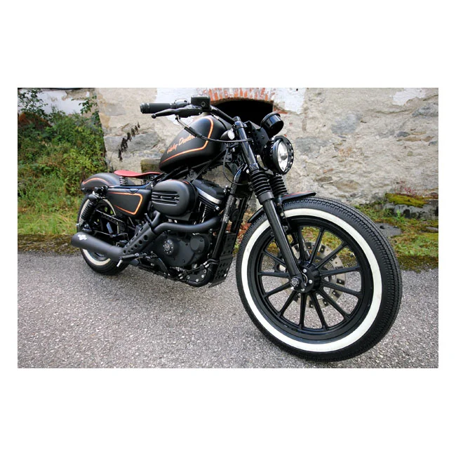 Cult-Werk Bug spoiler ''Old School''. Gloss black steel