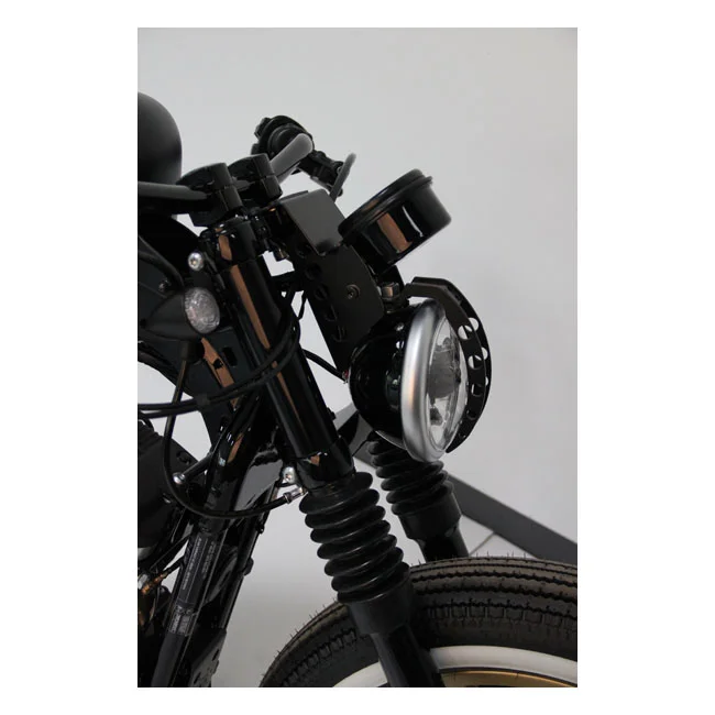 Cult-Werk 4-piece fork tube cover kit, gloss black