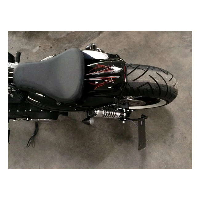 Cult-Werk XL ''Old School'' rear fender. Gloss black - 59865-10