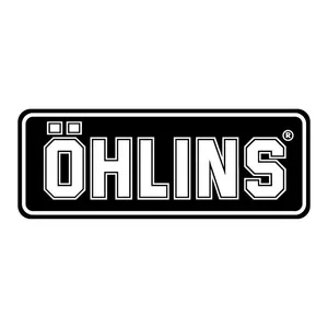 Öhlins Öhlins Logo sticker black/white medium