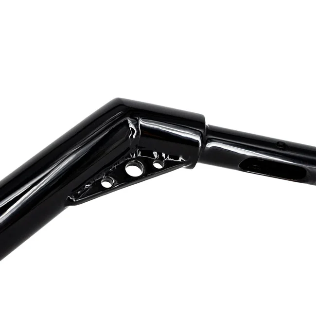 Trask Performance V-Line handlebar 1" +2" rise. Black